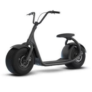 Matte Black KAASPEED Electric Scooter with Round/Flat Tires
