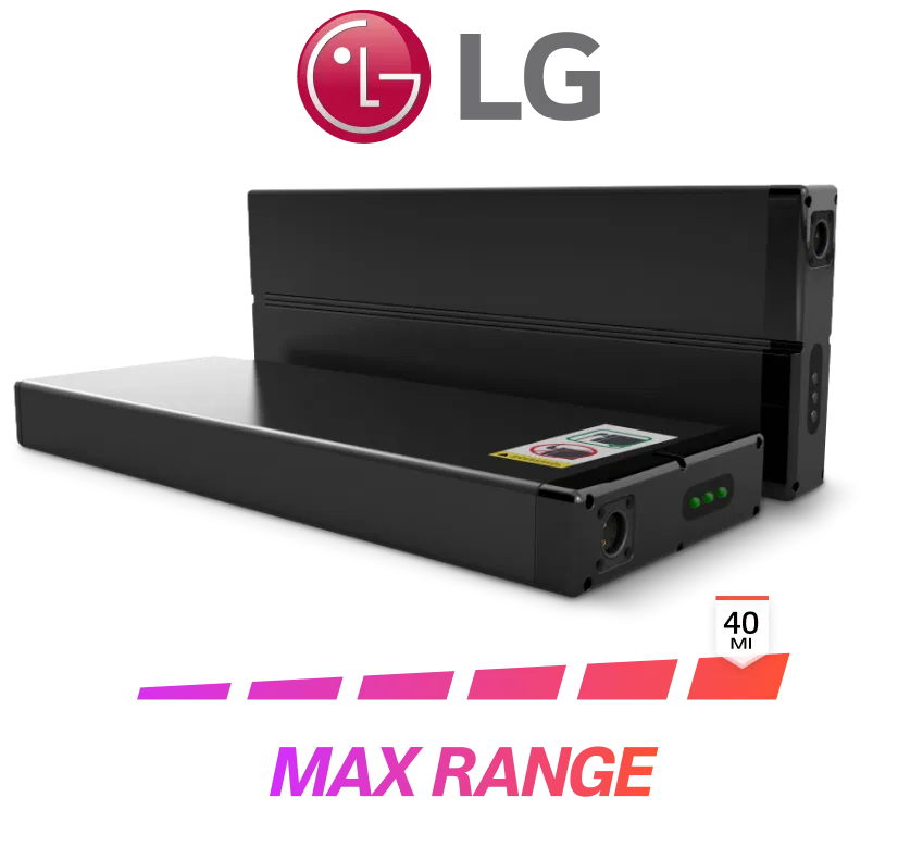 KAASPEED battery by LG with 40 miles of range