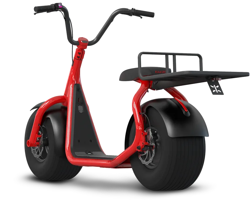 KAASPEED electric scooter with cargo rack